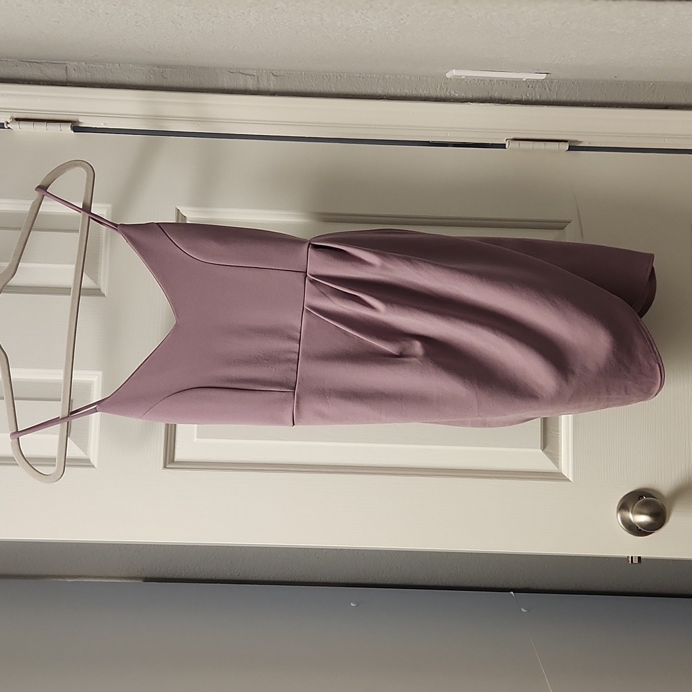 Tulip bottom mini dress